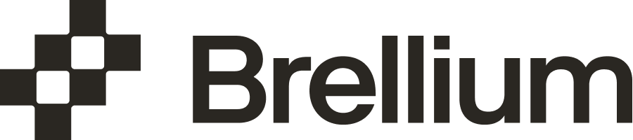 Brellium Logo Horizontal Black
